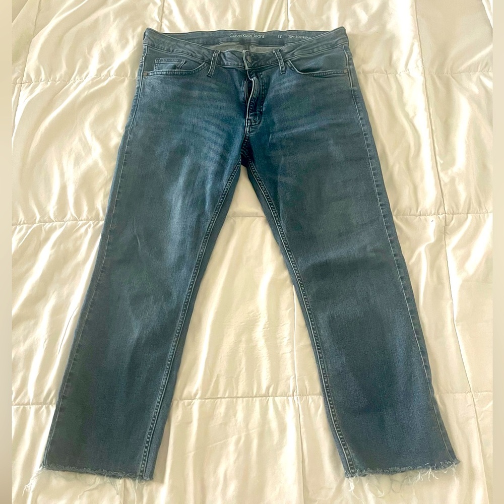 Calvin Klein Skim Boyfriend Jeans